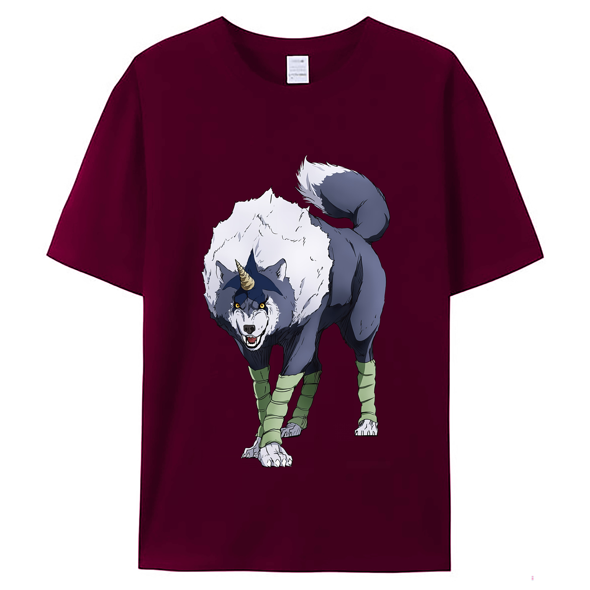 （画像用） 転スラ Regarding Reincarnated to Slime レディースカジュアルプリントTシャツ（綿100％）